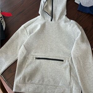 Men's Gray Hoodie Sweater